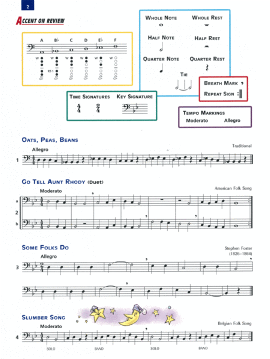Accent on Achievement, Book 2 Concert Band Methods scores gallery preview page 2