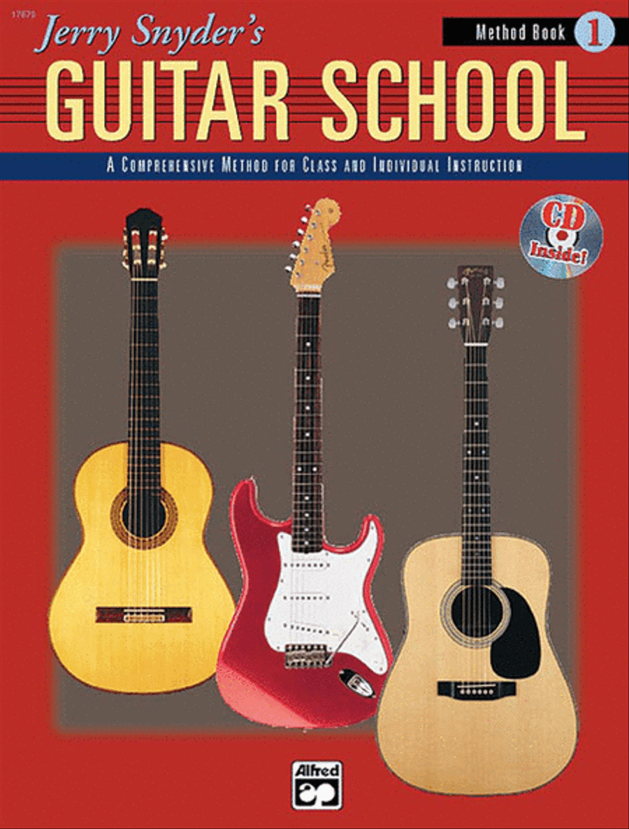 Jerry Snyder's Guitar School, Method Book, Book 1 Easy Guitar scores gallery preview page 1