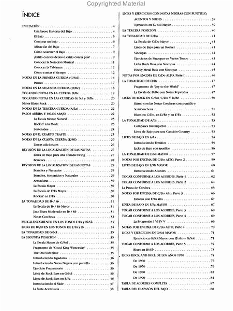 Basix Bass Method Basix Bass Method Bass Guitar scores gallery preview page 2
