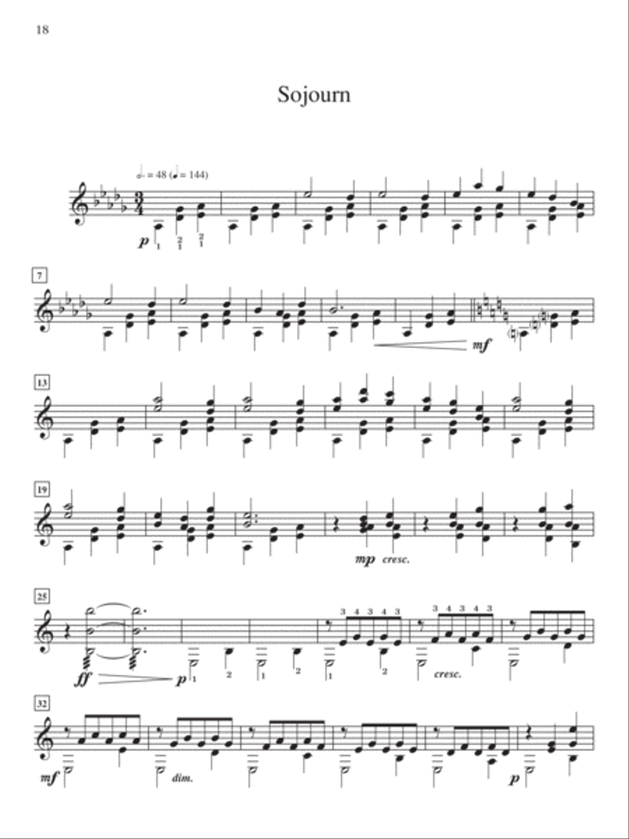 Fundamental Solos for Mallets Percussion scores gallery preview page 4