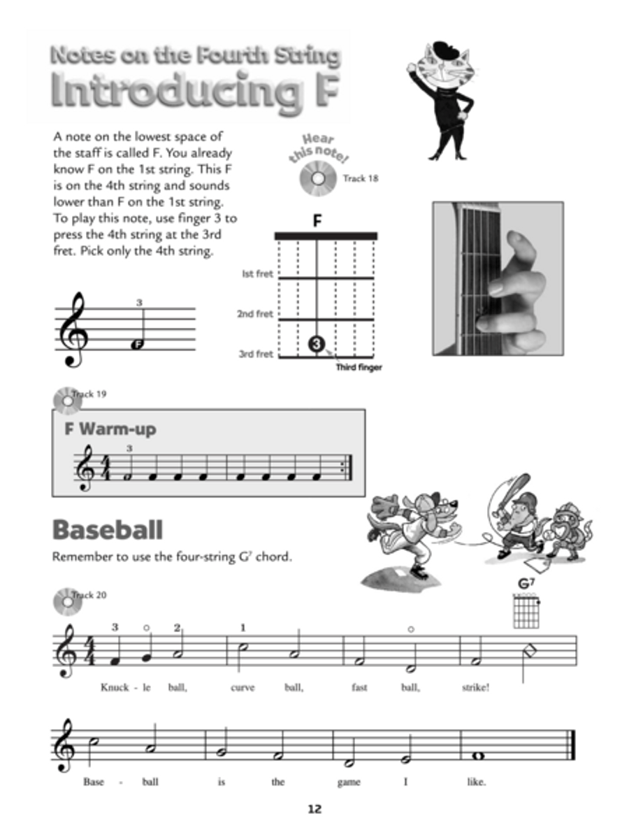 Alfred's Kid's Guitar Course 2 (Book & Enhanced Cd) scores gallery preview page 4