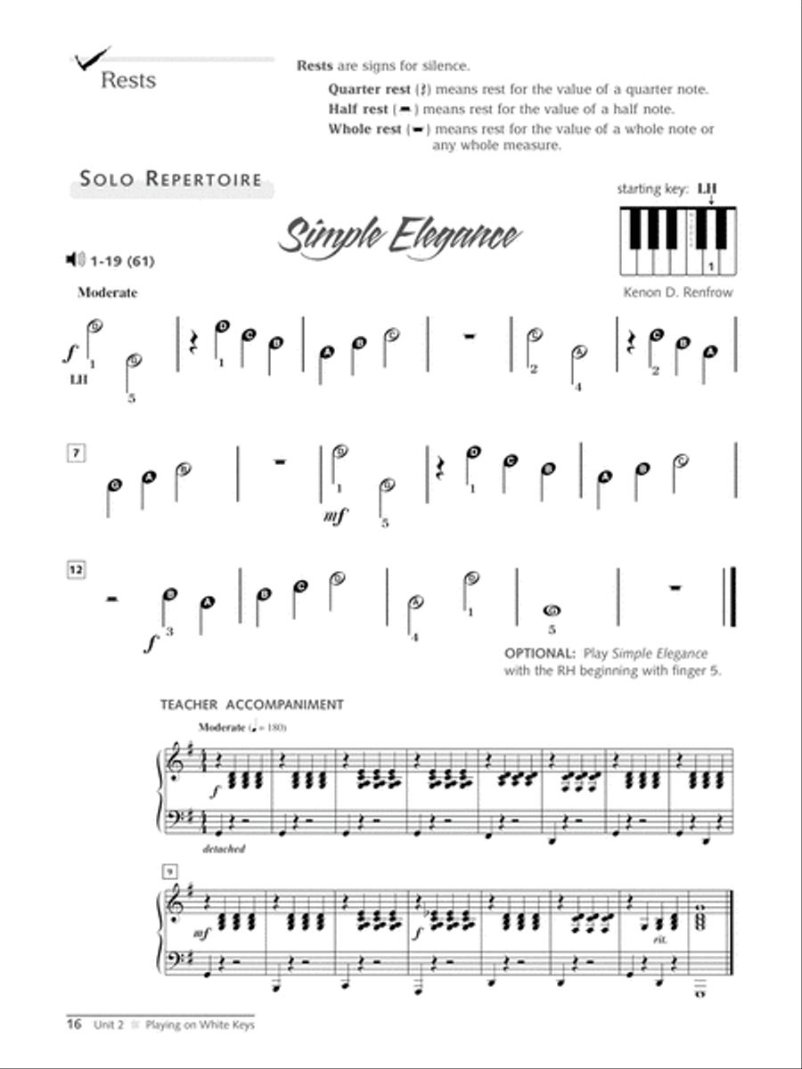 Alfred's Piano 101, Book 1 Piano Method scores gallery preview page 5