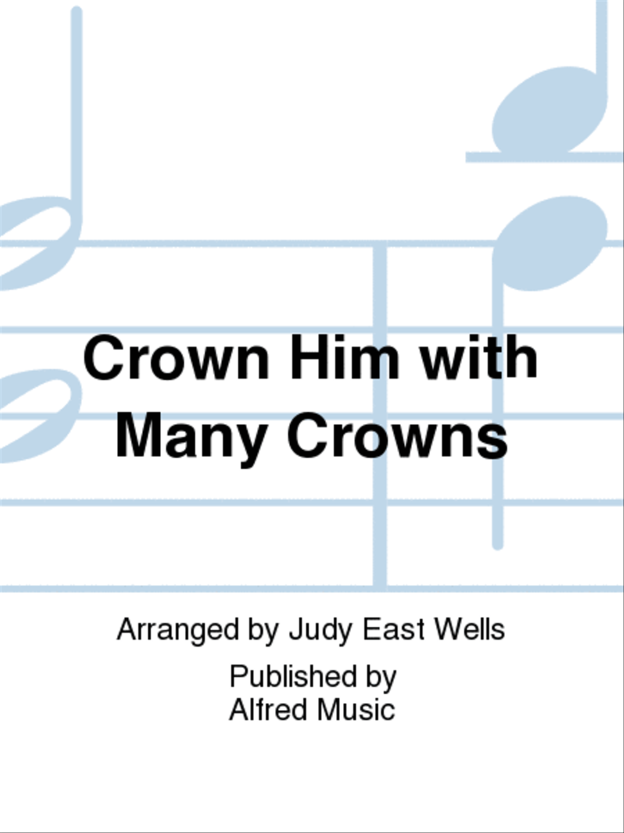 Crown Him with Many Crowns Piano Solo scores gallery preview page 1