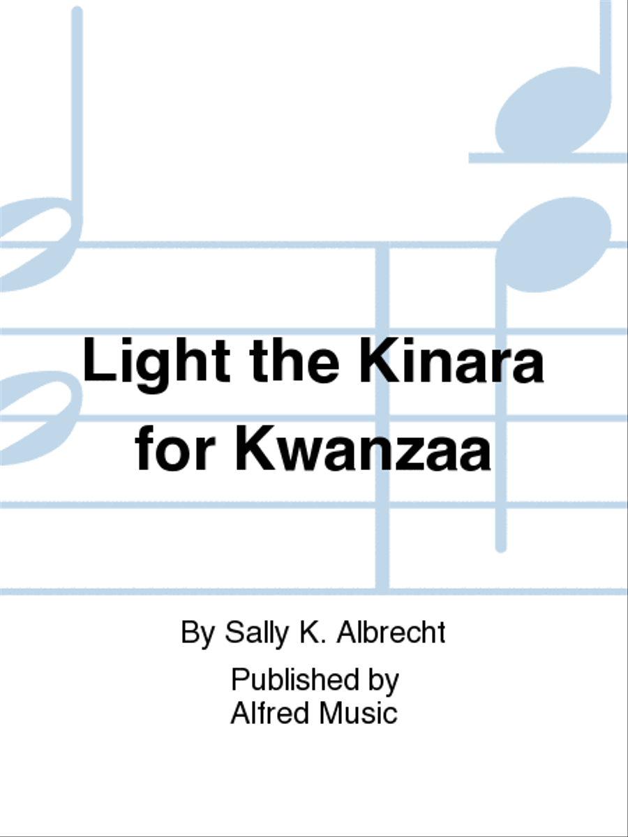 Light the Kinara for Kwanzaa Choir scores gallery preview page 1