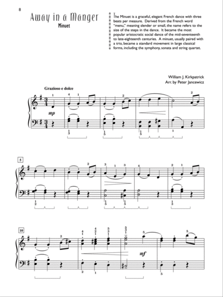 Notebook for Saint Nicholas Piano Solo scores gallery preview page 2