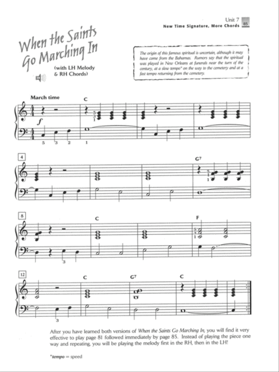 Alfred's Basic Adult Piano Course -- Play Piano Now!, Book 1 Piano Method scores gallery preview page 3