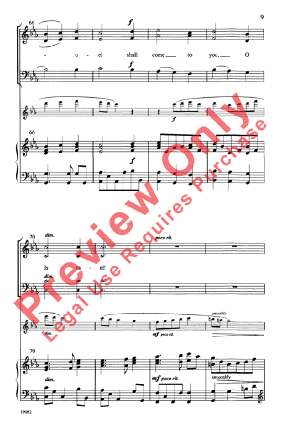 English Advent Carol English Advent Carol 3-Part scores gallery preview page 9