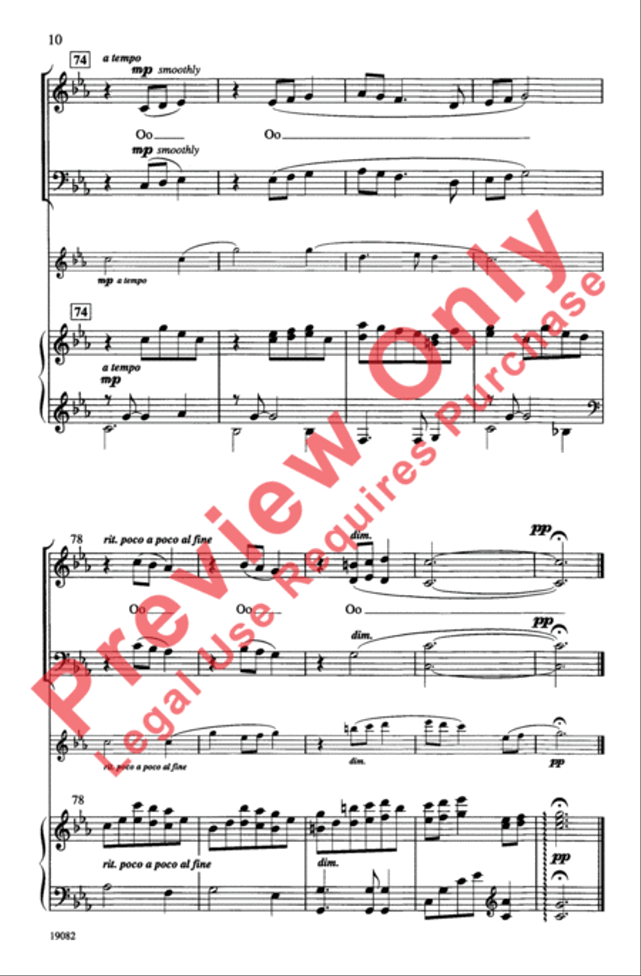 English Advent Carol English Advent Carol 3-Part scores gallery preview page 10