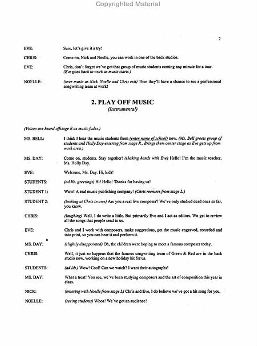 Holiday Song Search - CD Preview Pak Choir scores gallery preview page 3