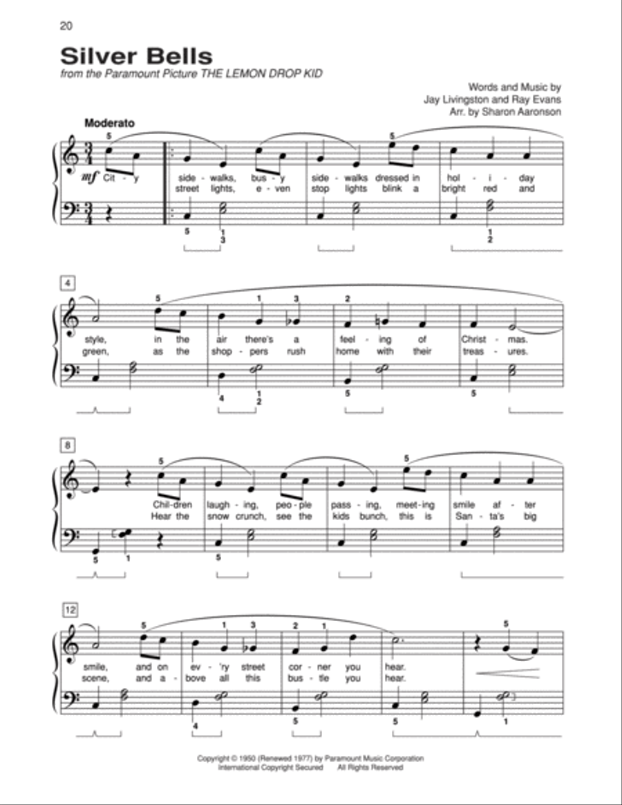 Alfred's Basic Piano Library Top Hits! Christmas Complete Piano Method scores gallery preview page 4