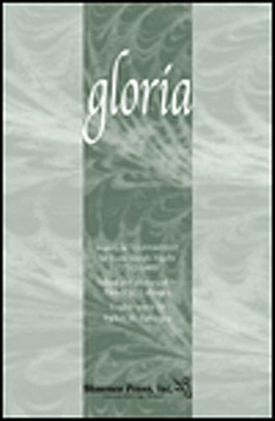 Gloria 3-Part scores gallery preview page 1