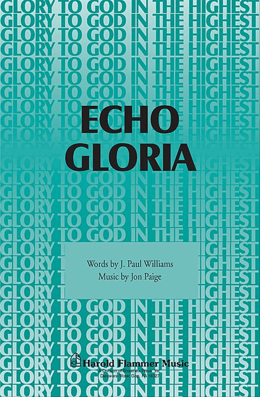 Echo Gloria 2-part Mixed/Flute 2-Part scores gallery preview page 1