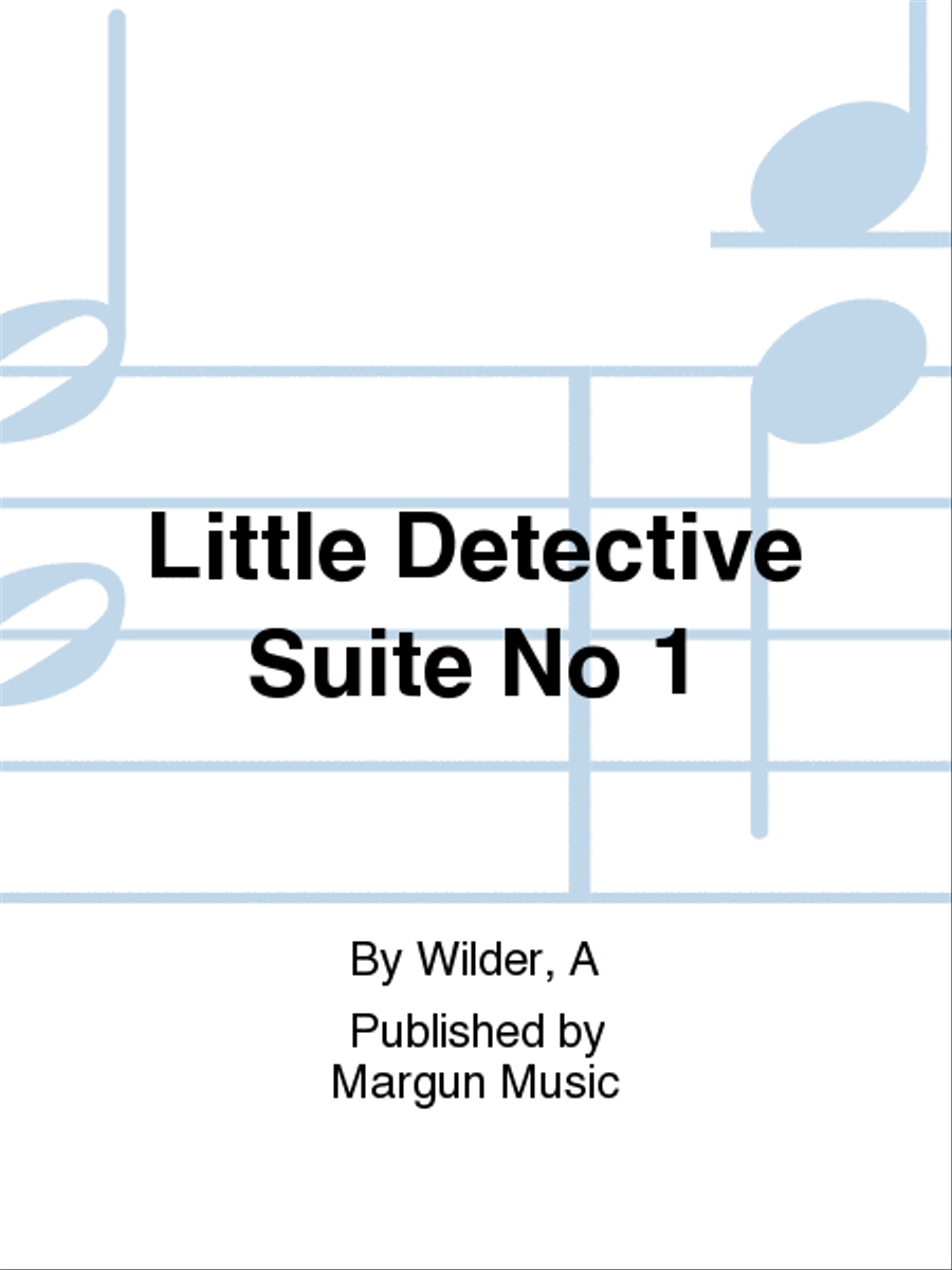 Little Detective Suite No 1 Horn Solo scores gallery preview page 1