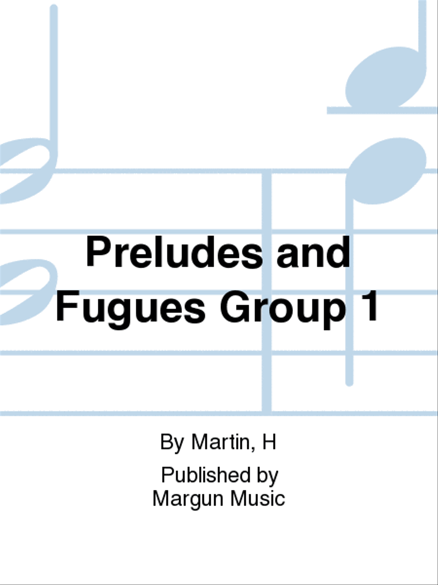 Preludes and Fugues Group 1 Piano Solo scores gallery preview page 1