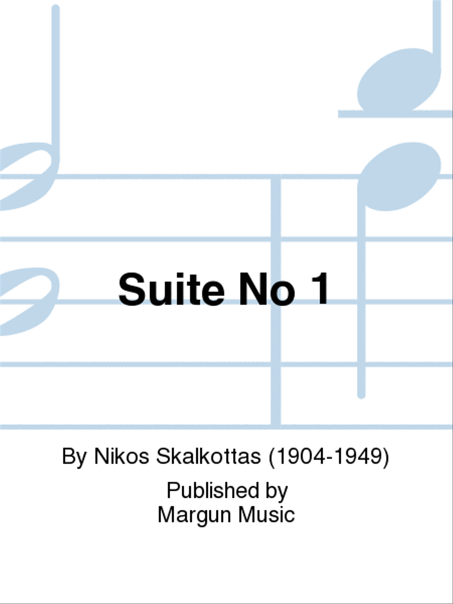 Suite No 1 Suite No 1 Piano Solo scores gallery preview page 1