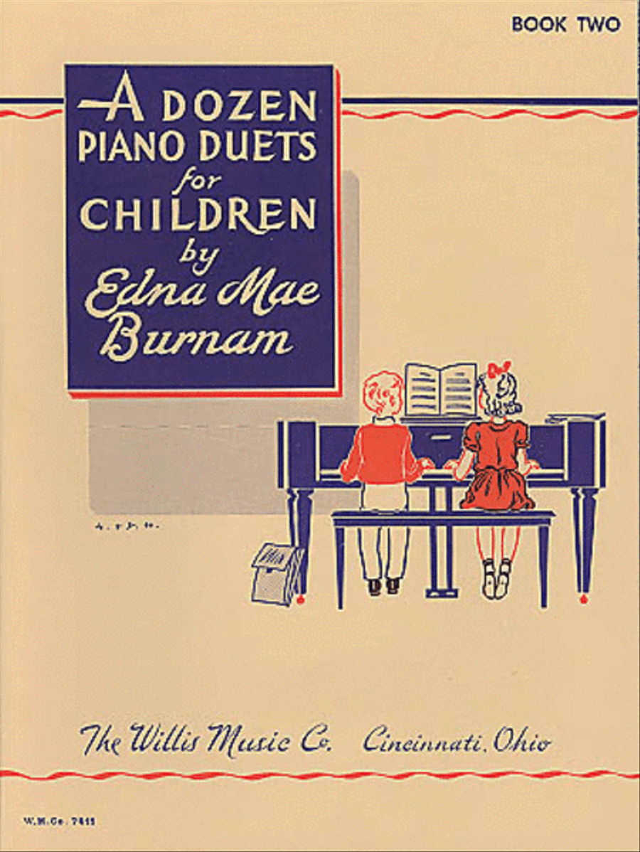 A Dozen Duets for Children Easy Piano scores gallery preview page 1