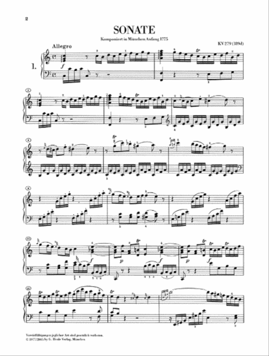 Piano Sonatas – Volume I Piano Solo scores gallery preview page 3