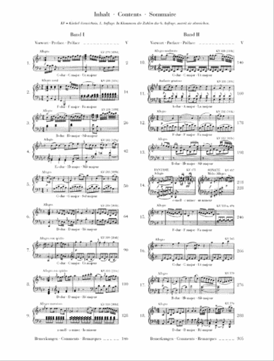 Complete Piano Sonatas in One Volume Piano Solo scores gallery preview page 3