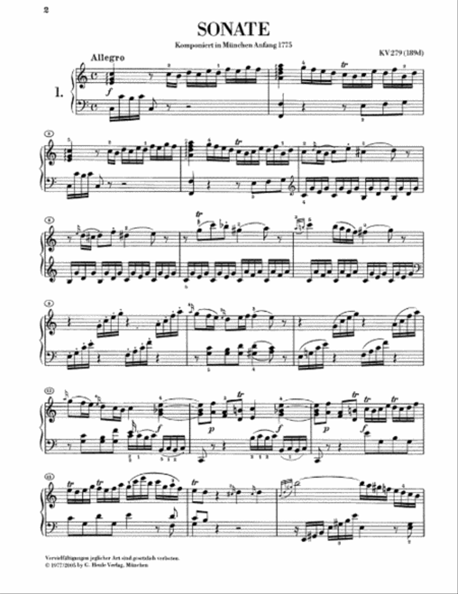 Complete Piano Sonatas in One Volume Piano Solo scores gallery preview page 4