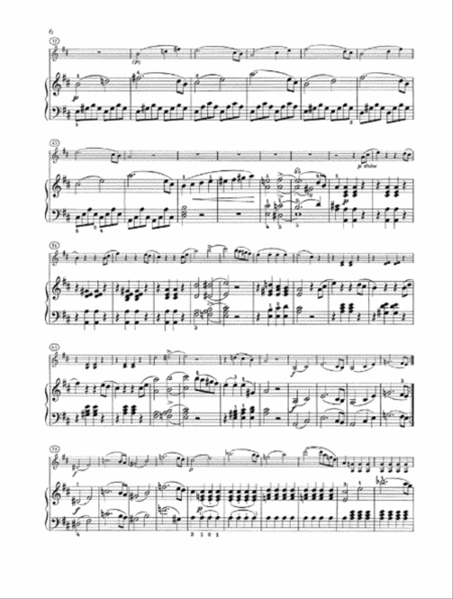 Sonatinas for Piano and Violin Op. Post. 137 Violin Solo scores gallery preview page 3