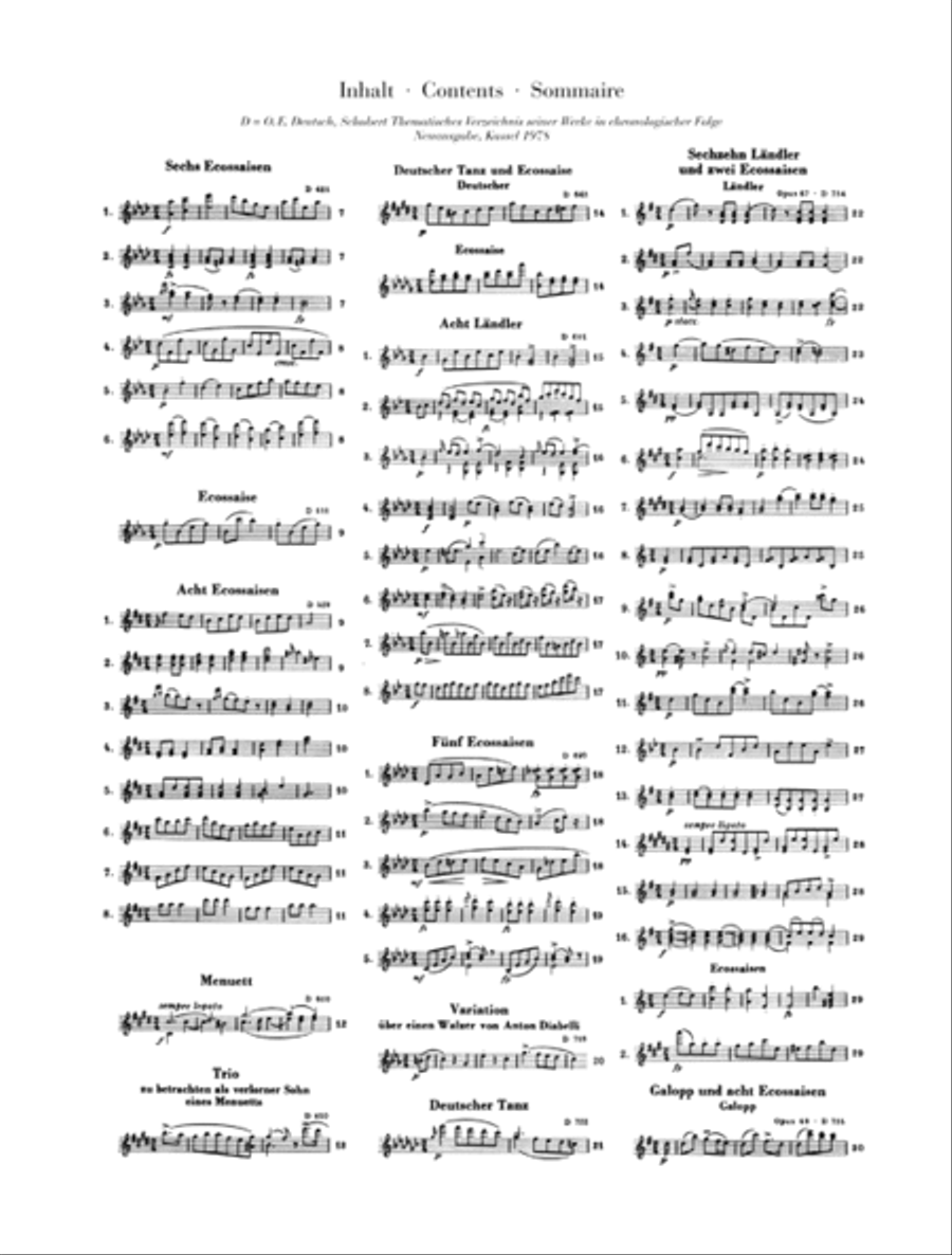 Complete Dances – Volume II Piano Solo scores gallery preview page 2