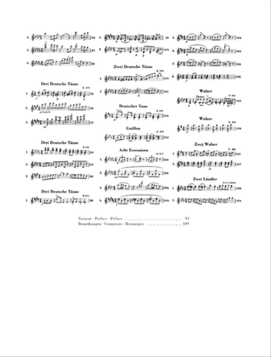 Complete Dances – Volume II Piano Solo scores gallery preview page 5