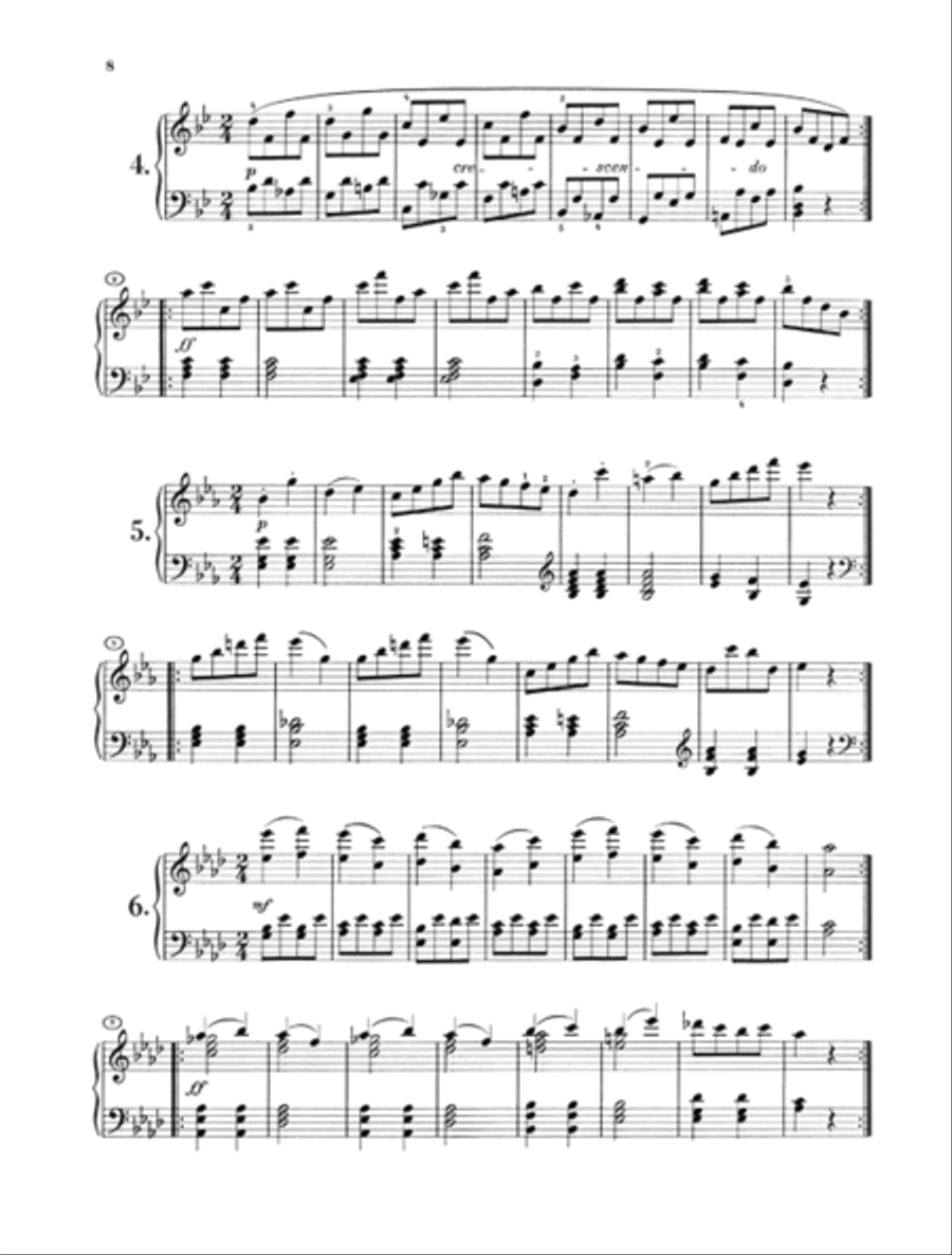 Complete Dances – Volume II Piano Solo scores gallery preview page 7