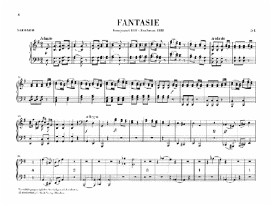 Works for Piano Four-Hands – Volume I 1 Piano, 4-Hands scores gallery preview page 3