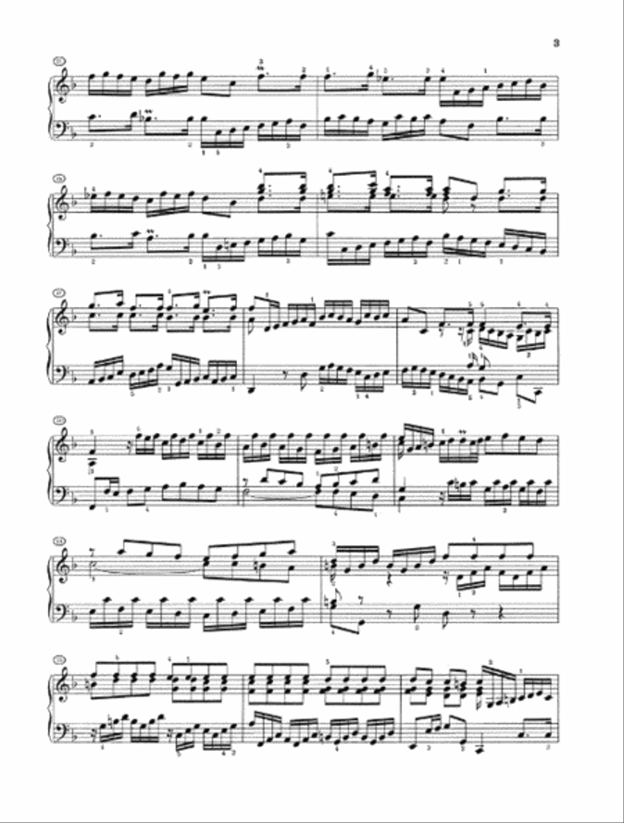 English Suites 4-6 BWV 809-811 Piano Solo scores gallery preview page 3