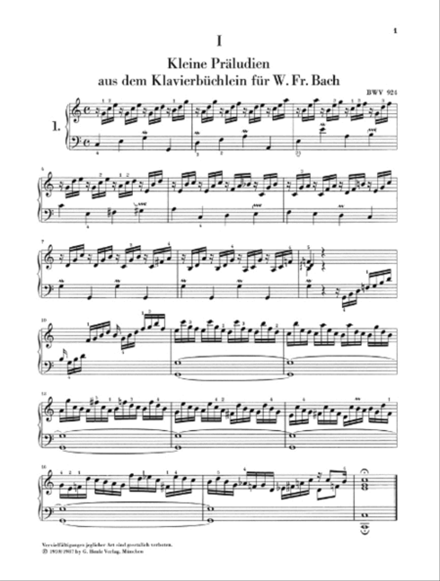 Little Preludes and Fughettas Piano Solo scores gallery preview page 3