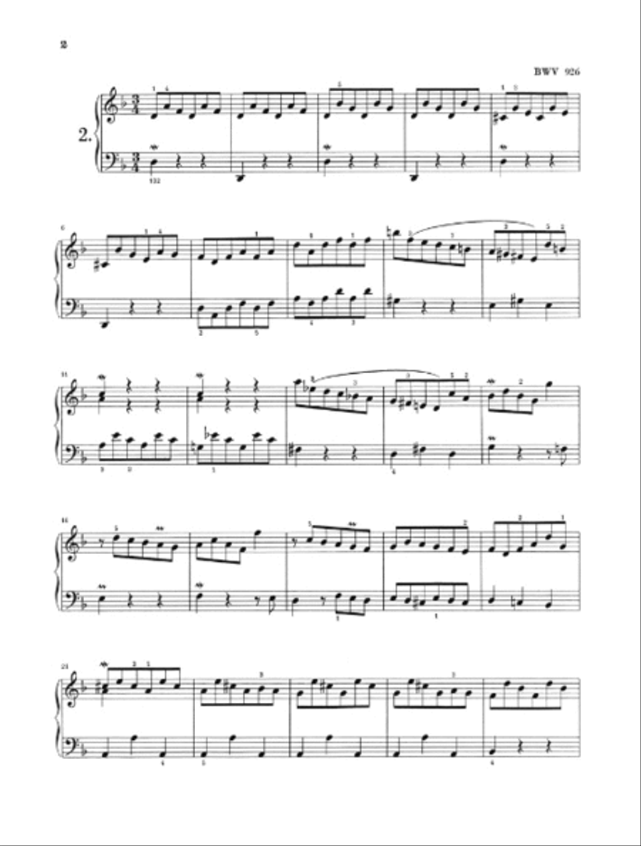 Little Preludes and Fughettas Piano Solo scores gallery preview page 4