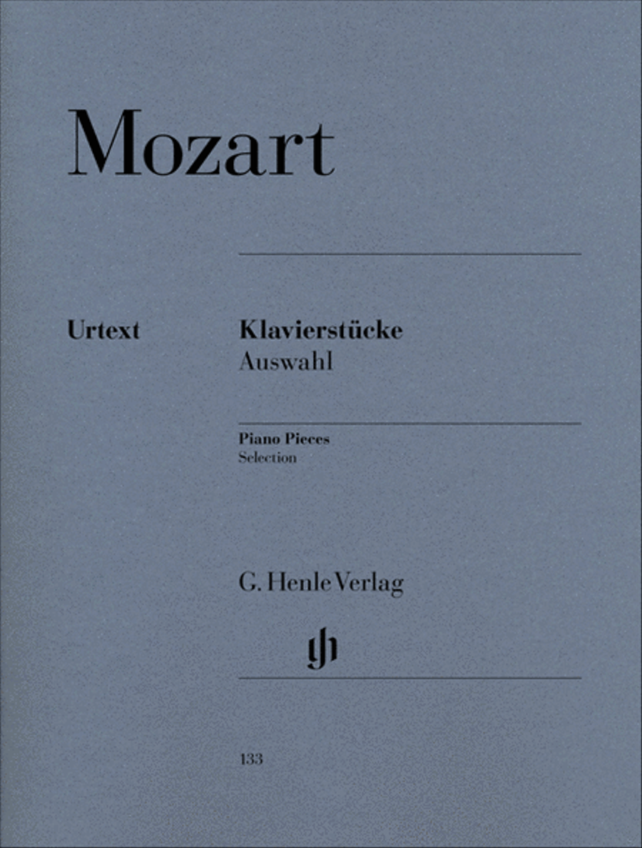 Piano Pieces, Selection Piano Pieces, Selection Piano Solo scores gallery preview page 1