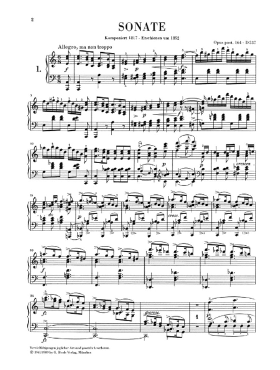 Piano Sonatas – Volume I Piano Solo scores gallery preview page 4
