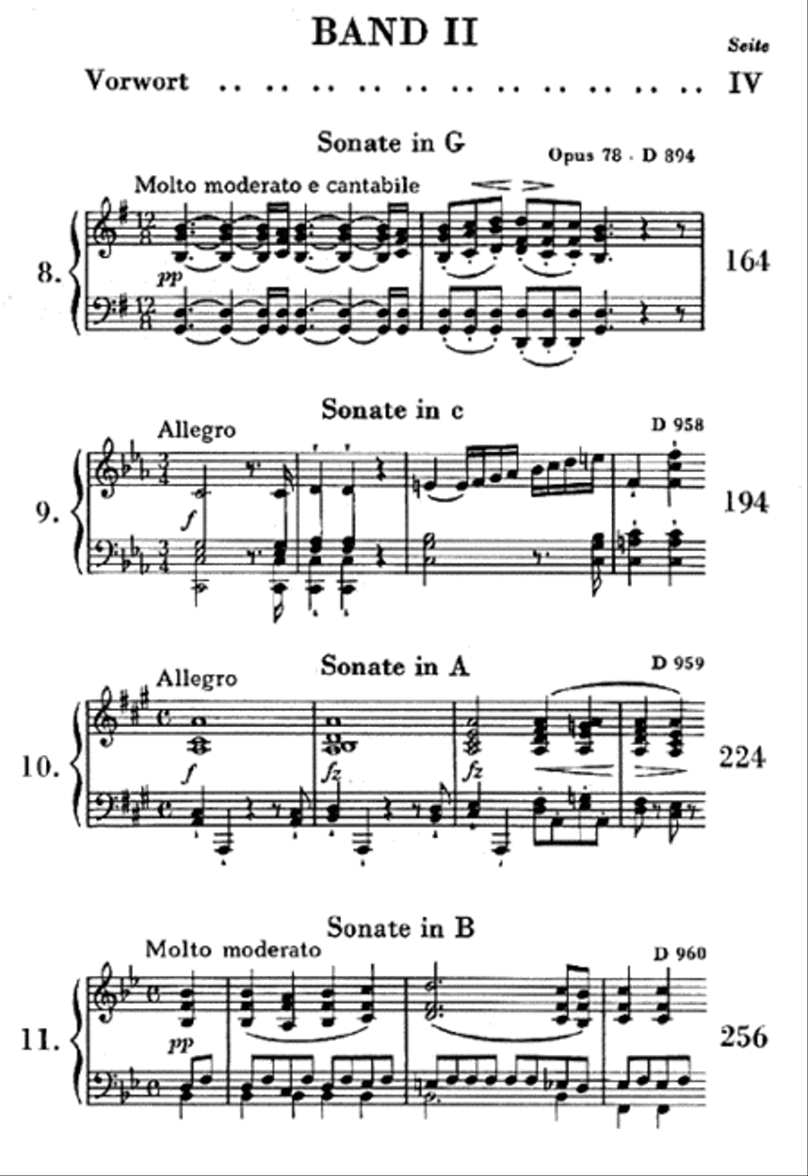 Piano Sonatas – Volume II Piano Solo scores gallery preview page 2