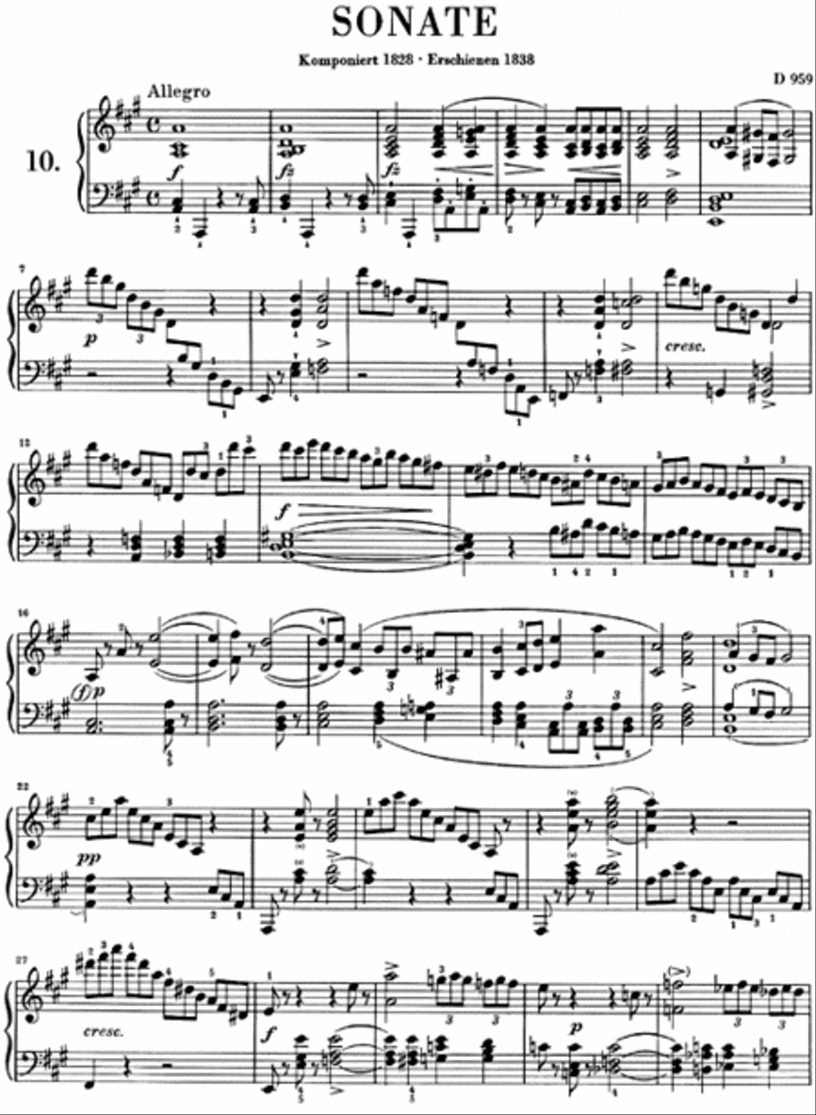 Piano Sonatas – Volume II Piano Solo scores gallery preview page 3