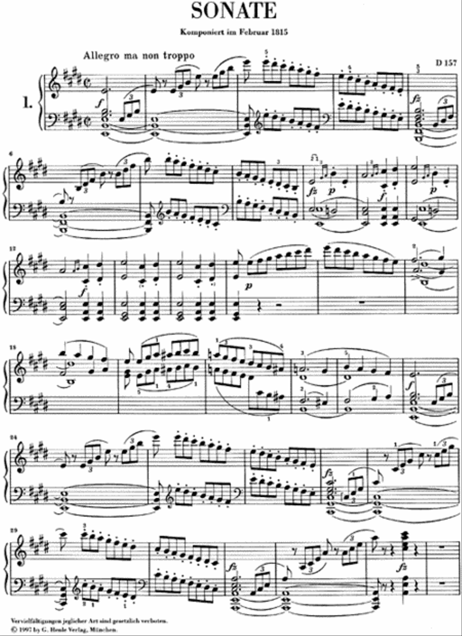 Piano Sonatas – Volume III (Early and Unfinished Sonatas) Piano Solo scores gallery preview page 2