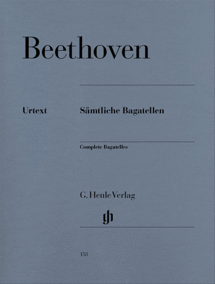 Bagatelles – Complete Bagatelles – Complete Piano Solo scores gallery preview page 1