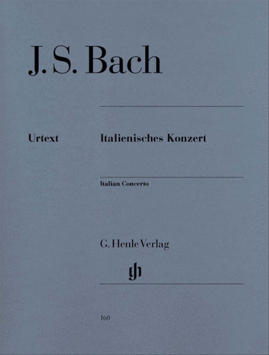 Italian Concerto BWV 971 Piano Solo scores gallery preview page 1