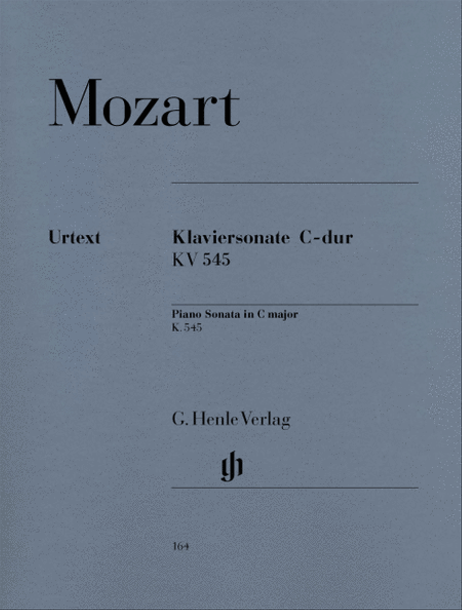 Piano Sonata in C Major K545 (Facile) Piano Solo scores gallery preview page 1