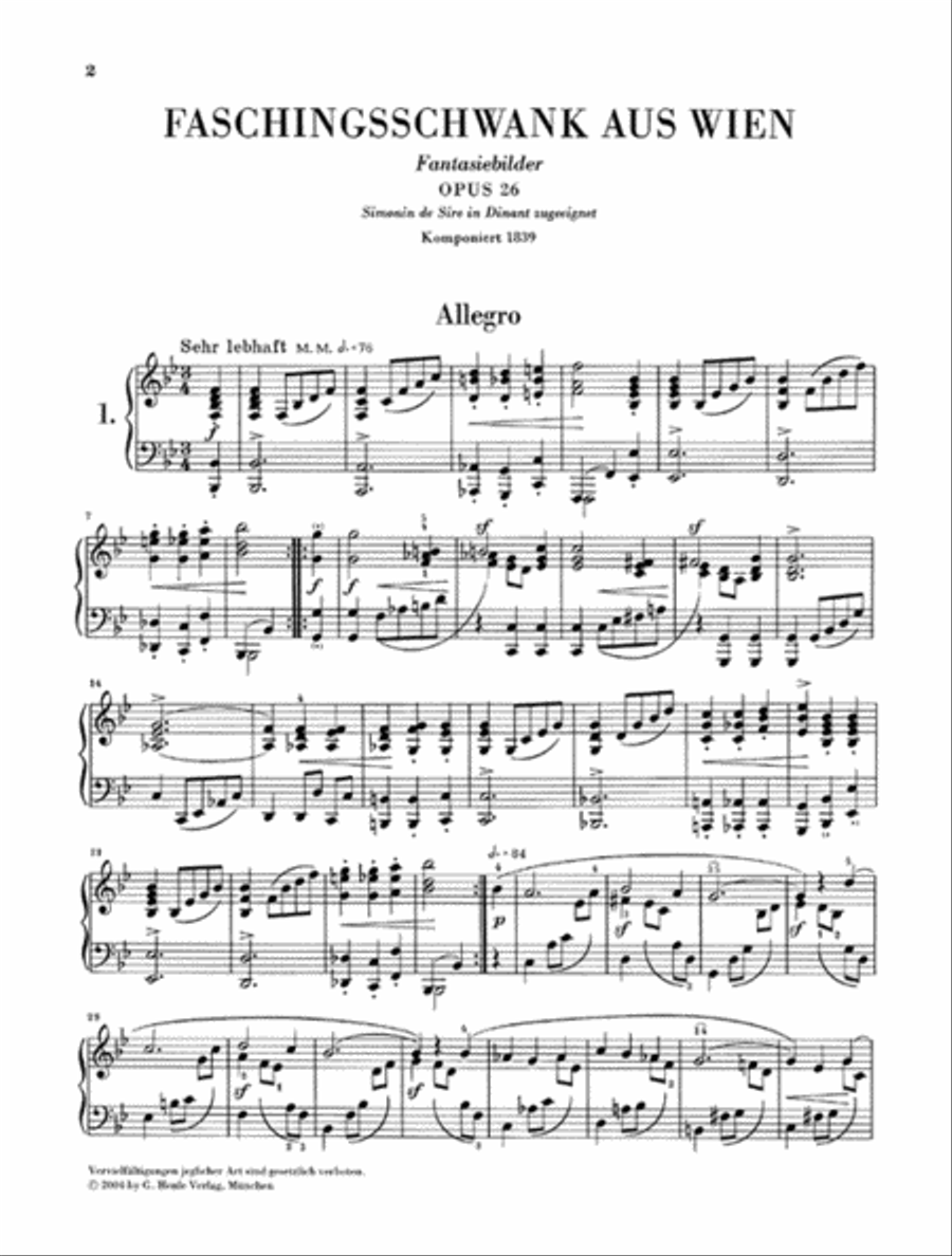 Carnival of Vienna Op. 26 Piano Solo scores gallery preview page 3