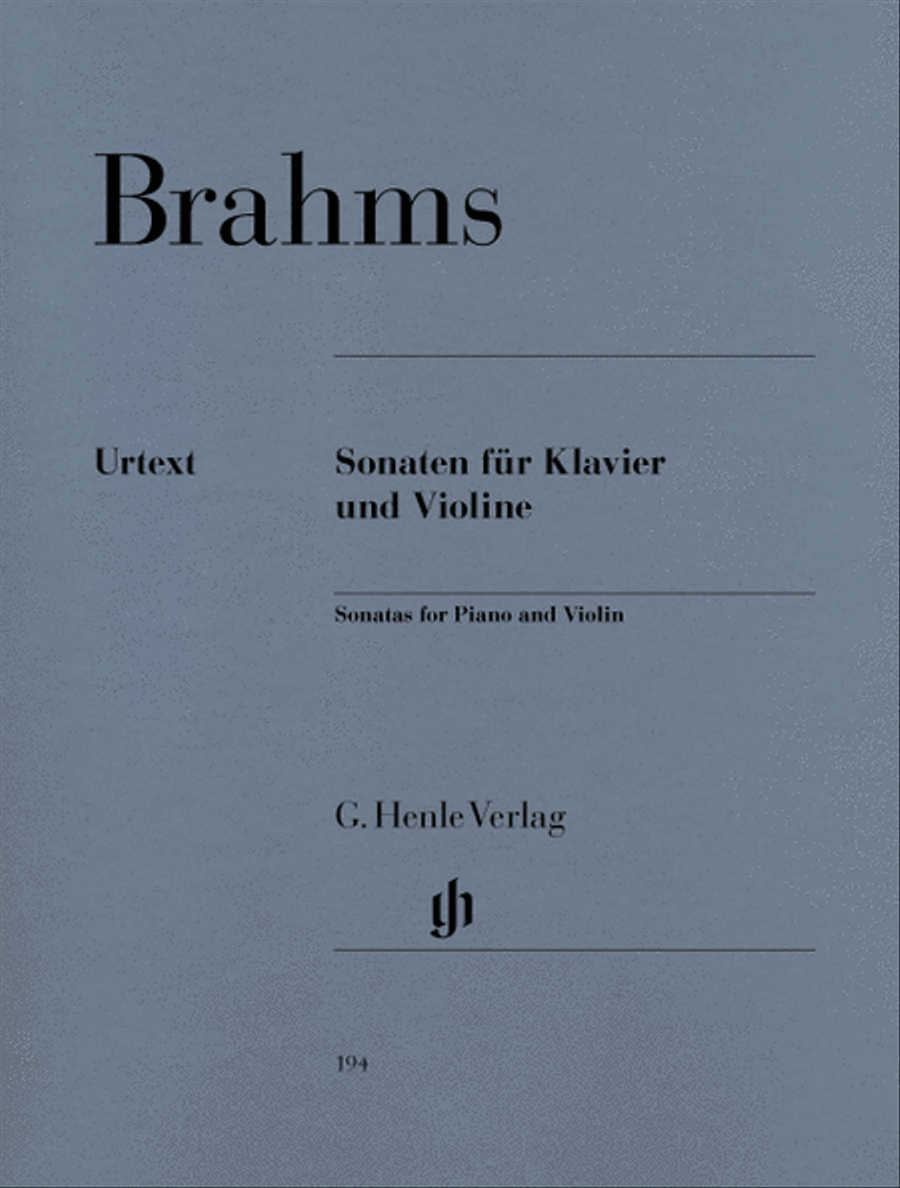 Sonatas for Piano and Violin Violin Solo scores gallery preview page 1