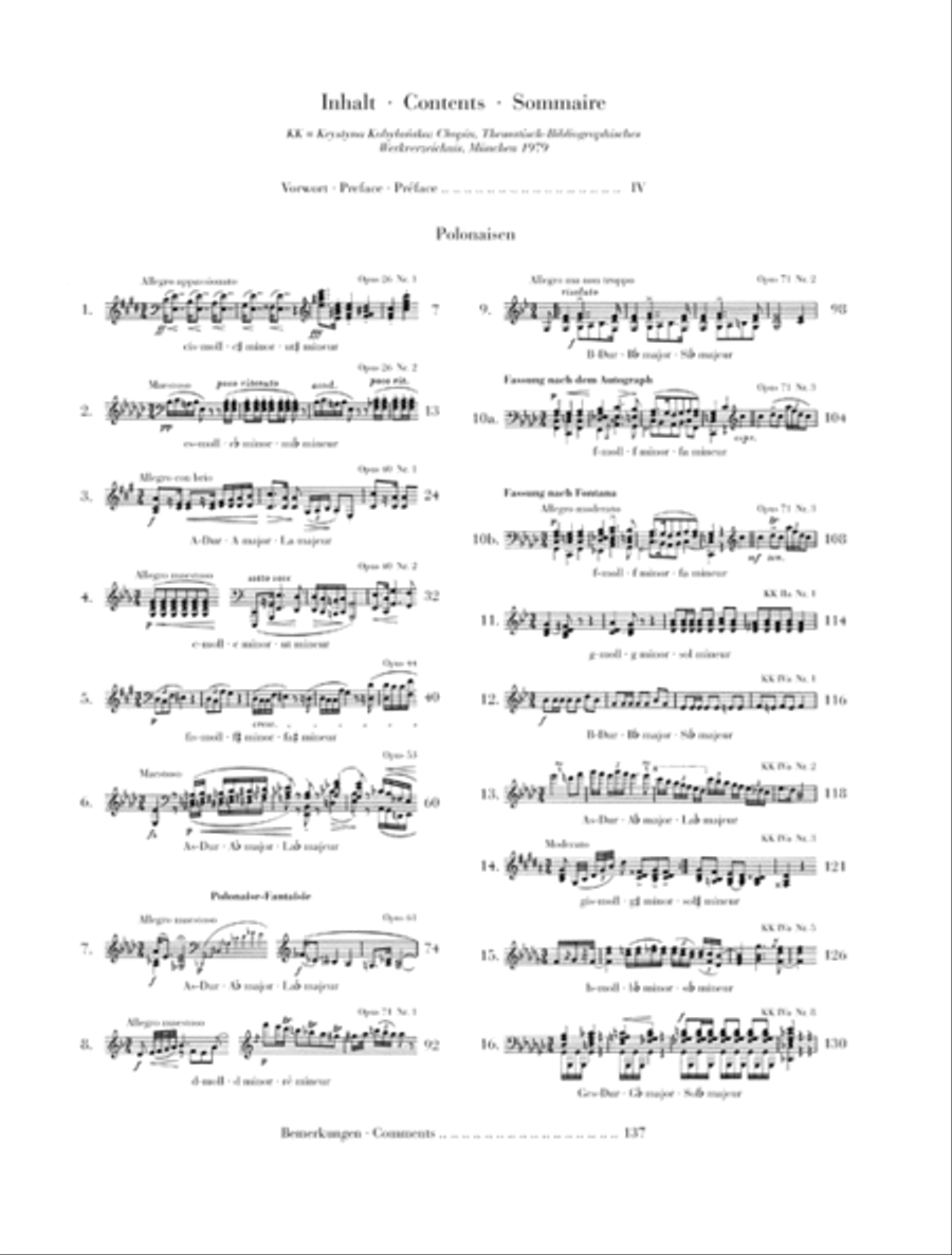 Polonaises Piano Solo scores gallery preview page 2