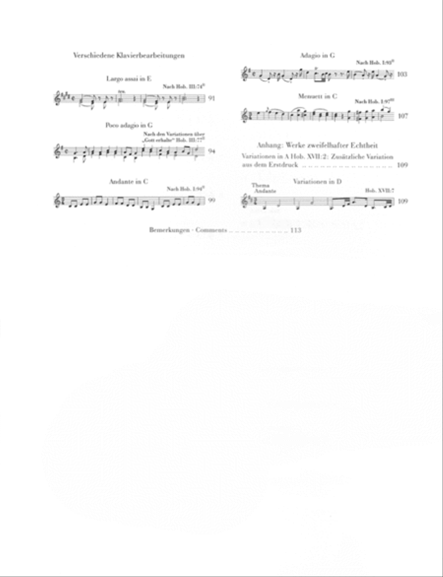 Piano Pieces – Piano Variations Piano Solo scores gallery preview page 3