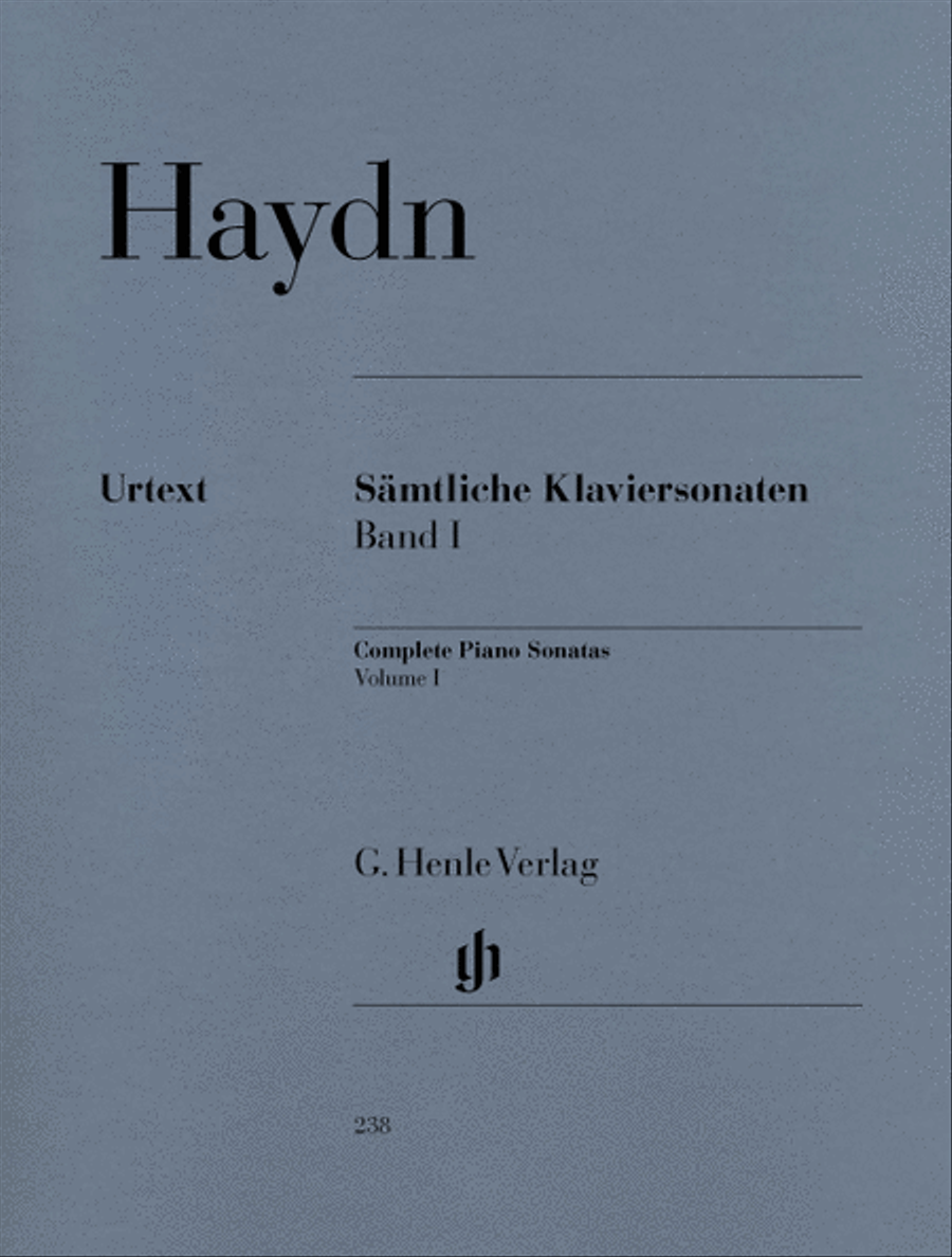 Complete Piano Sonatas, Volume I Piano Solo scores gallery preview page 1