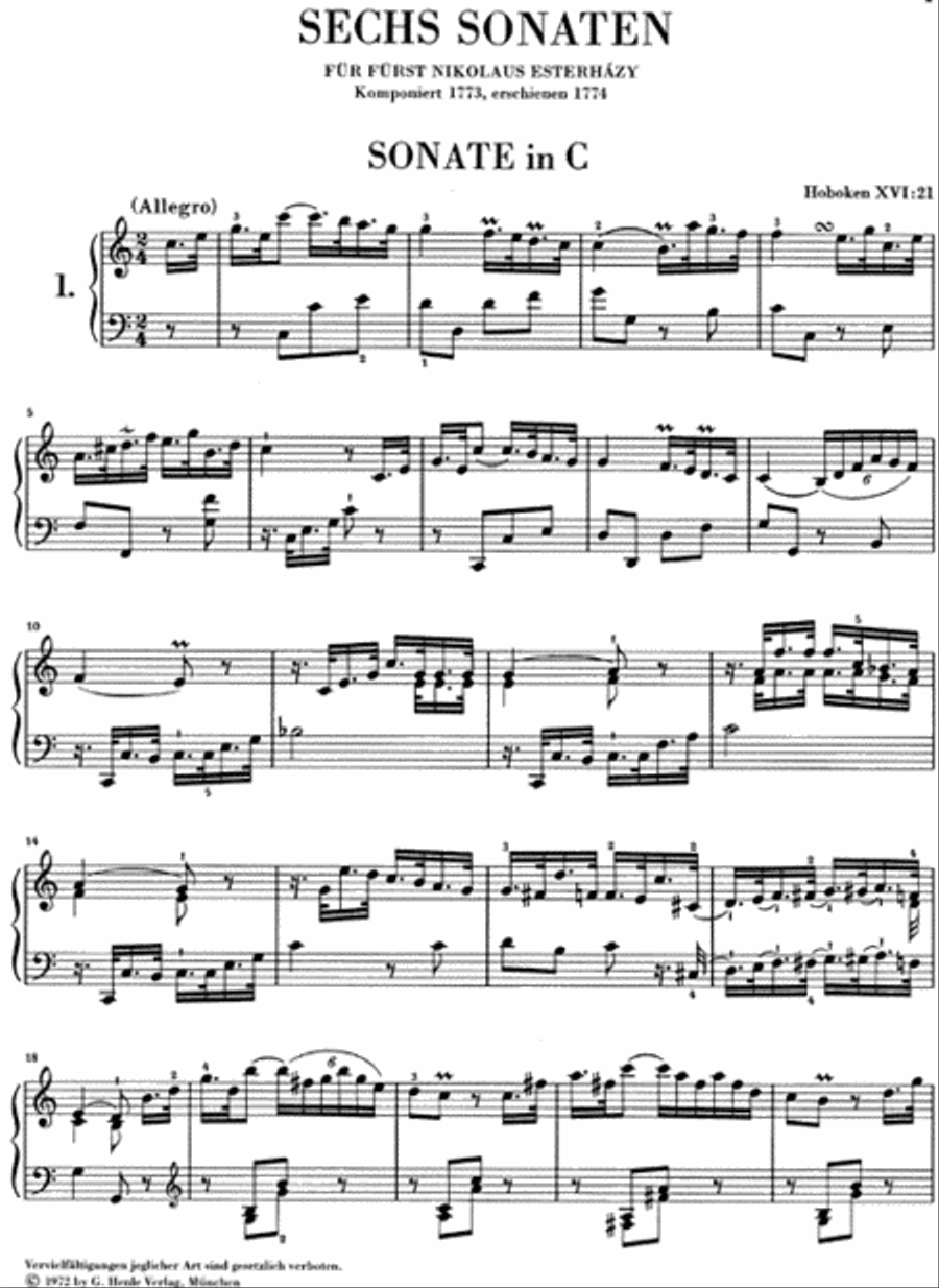 Complete Piano Sonatas, Volume II Piano Solo scores gallery preview page 3