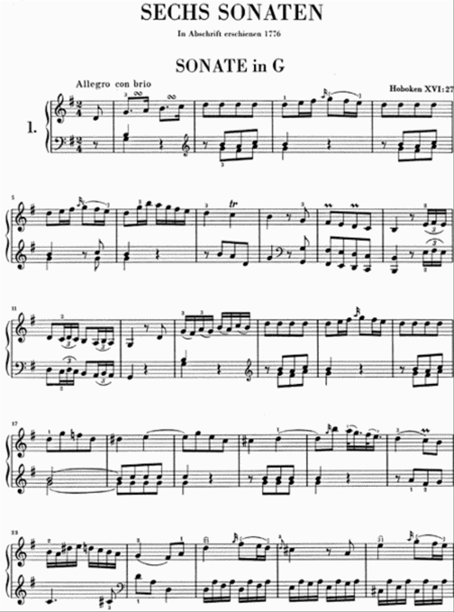 Complete Piano Sonatas, Volume II Piano Solo scores gallery preview page 4