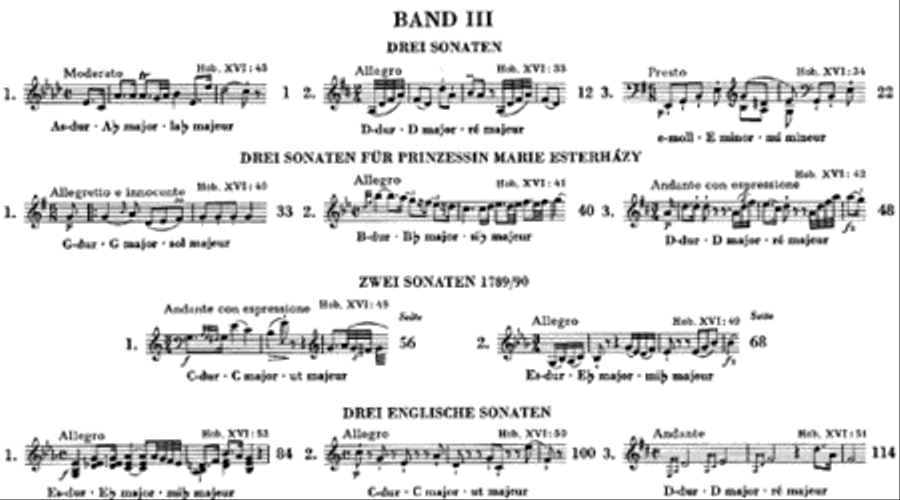 Complete Piano Sonatas, Volume III Piano Solo scores gallery preview page 2