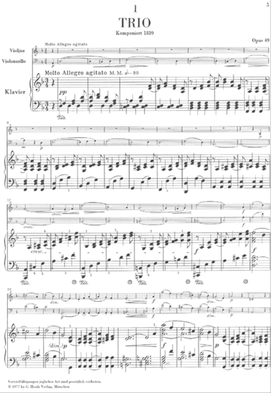 Piano Trios Piano Trio scores gallery preview page 2