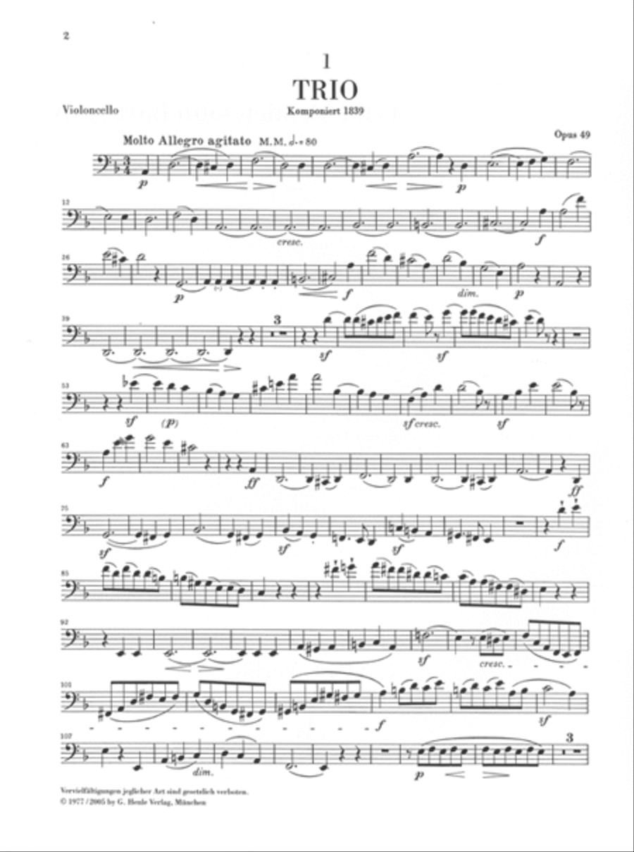 Piano Trios Piano Trio scores gallery preview page 5