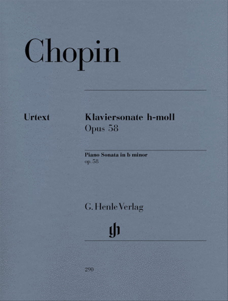 Piano Sonata B minor Op. 58 Piano Solo scores gallery preview page 1